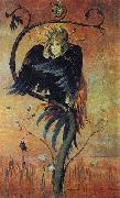Viktor Vasnetsov Gamayun, The prophetic bird, painting